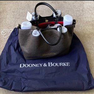 Dooney & Bourke Pewter Large Barlow Handbag